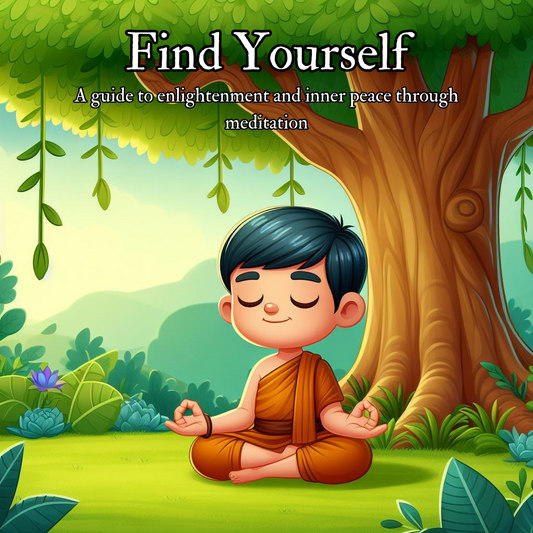 Find yourself: A guide to enlightenment and inner peace trough meditation